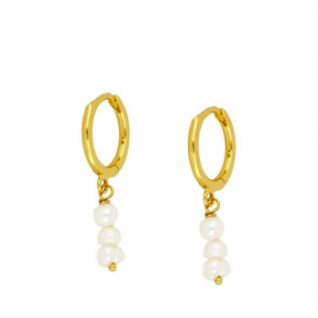 PENDIENTES PEARL GOLD