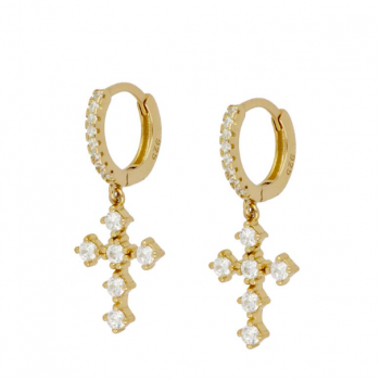 PENDIENTES KRUIS GOLD