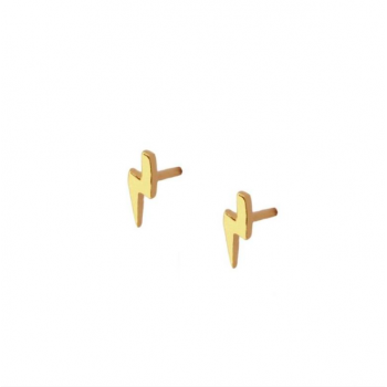 PENDIENTES MINI RAYO GOLD